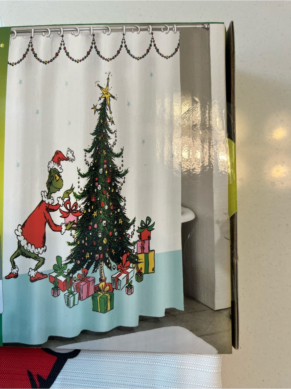 The Grinch Shower Curtain
